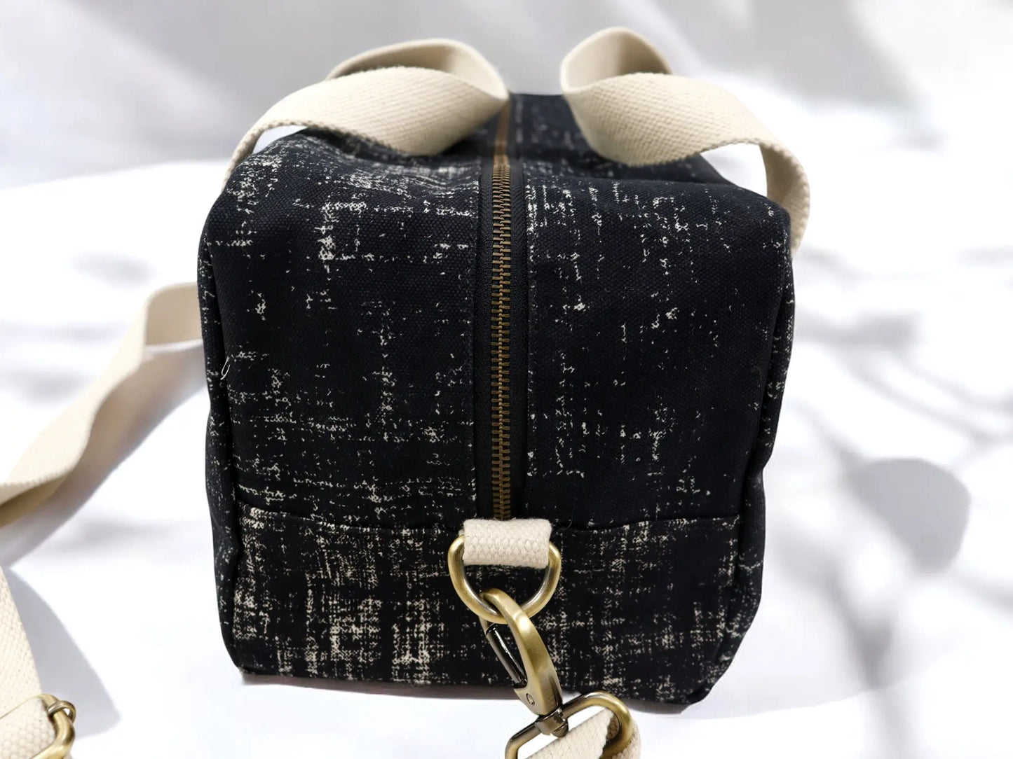 Midnight Weekender Duffel | Premium Canvas Travel & Overnight Bag