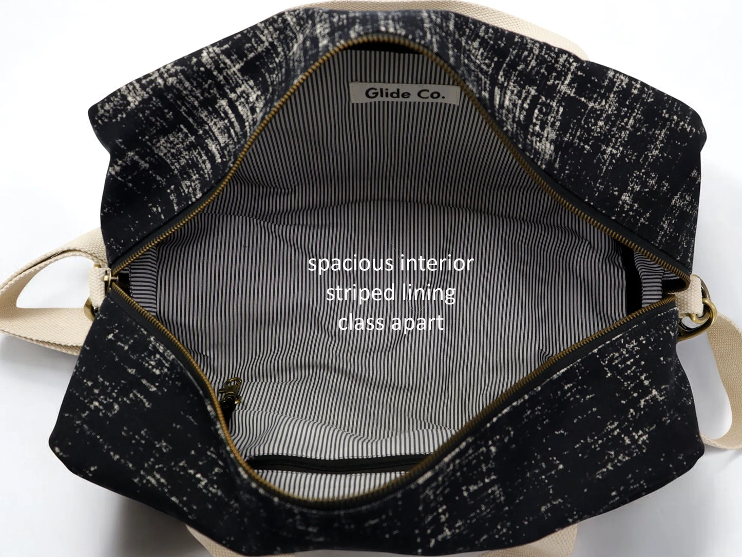 Midnight Weekender Duffel | Premium Canvas Travel & Overnight Bag