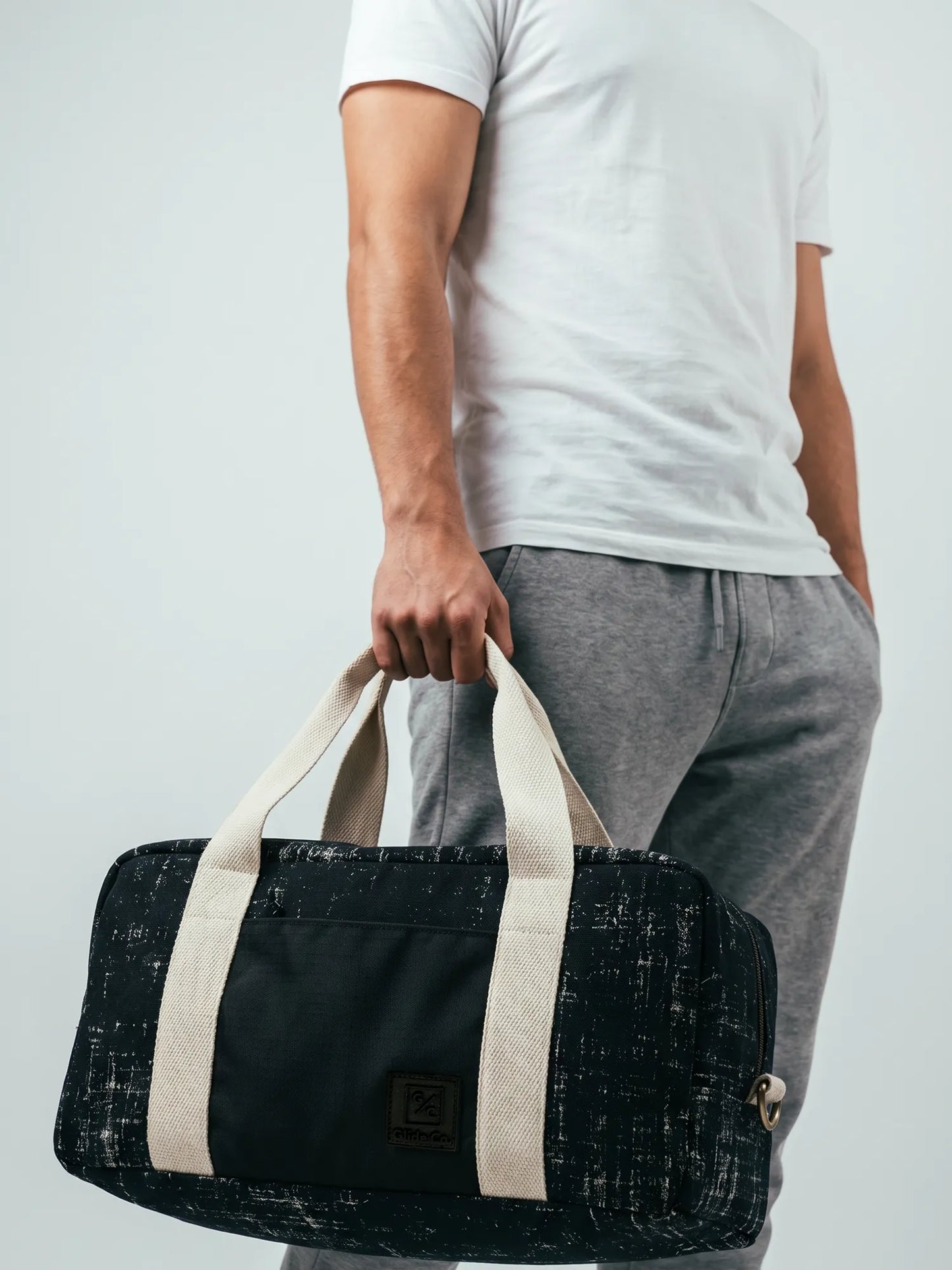 Midnight Weekender Duffel | Premium Canvas Travel & Overnight Bag
