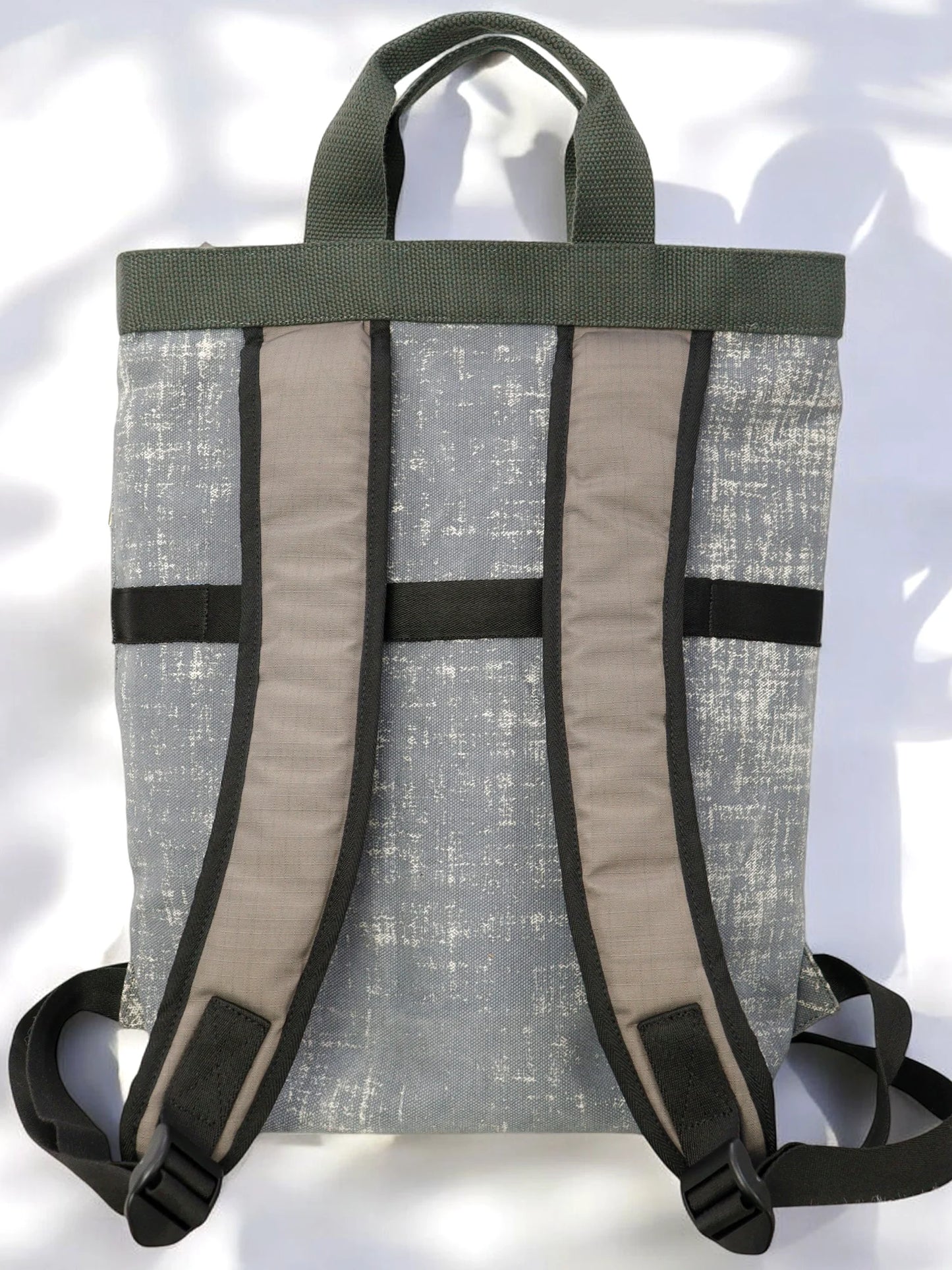 Grey Noir Tote Backpack | 3 Way Carry |  Urban Unisex Bag for Work, College & Travel | 11 L Capacity (Copy)