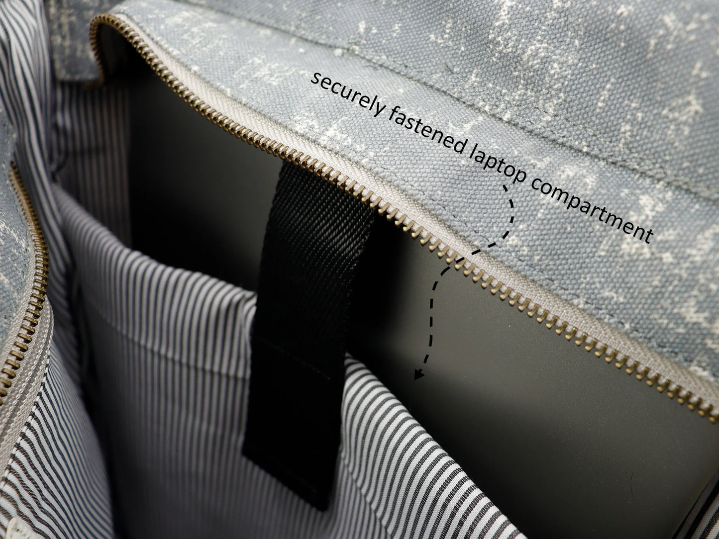 Grey Noir Tote Backpack | 3 Way Carry |  Urban Unisex Bag for Work, College & Travel | 11 L Capacity (Copy)
